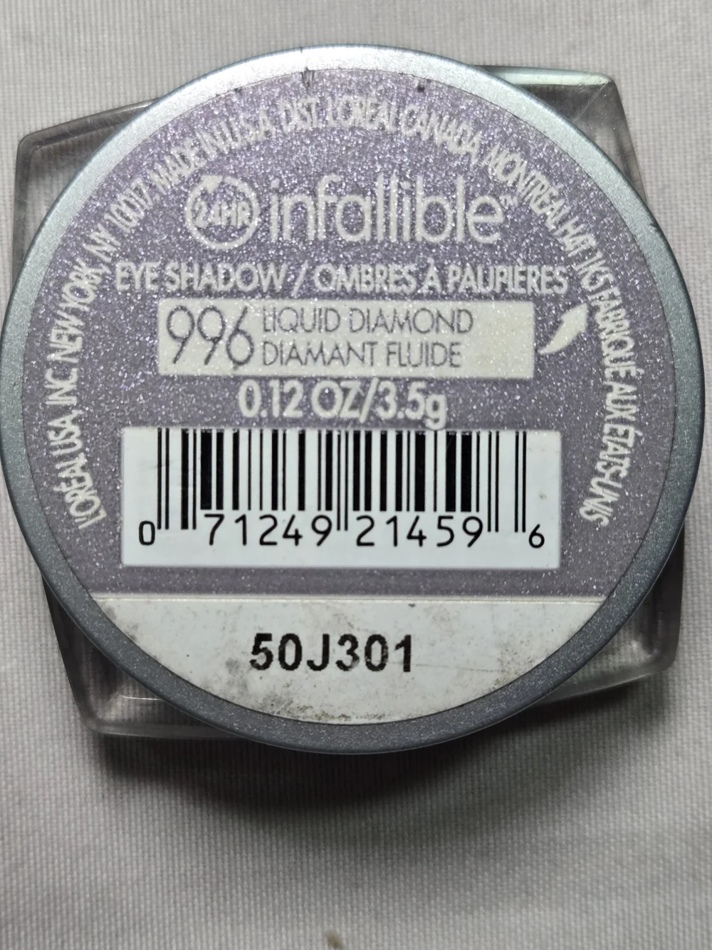 LOreal liquid diamond shade